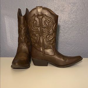mossimo cowboy boots